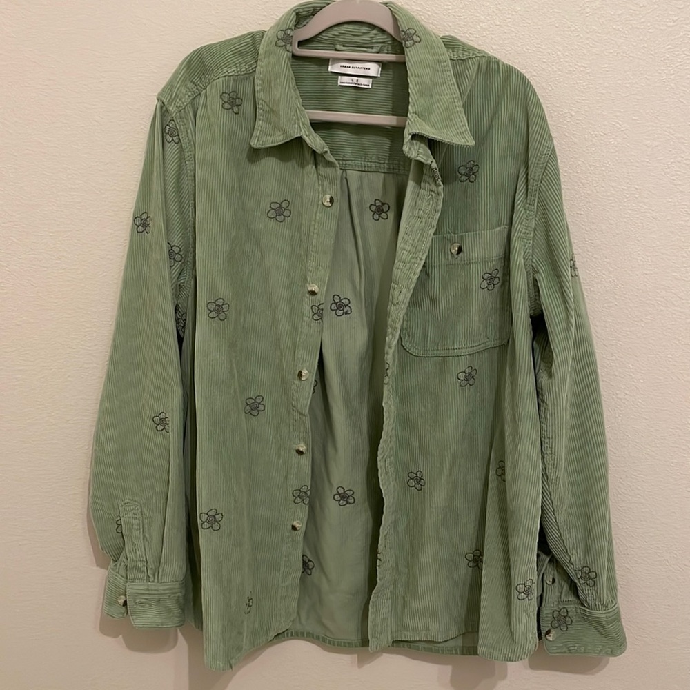 Urban Outfitters BIG CORDUROY WORK SHIRT